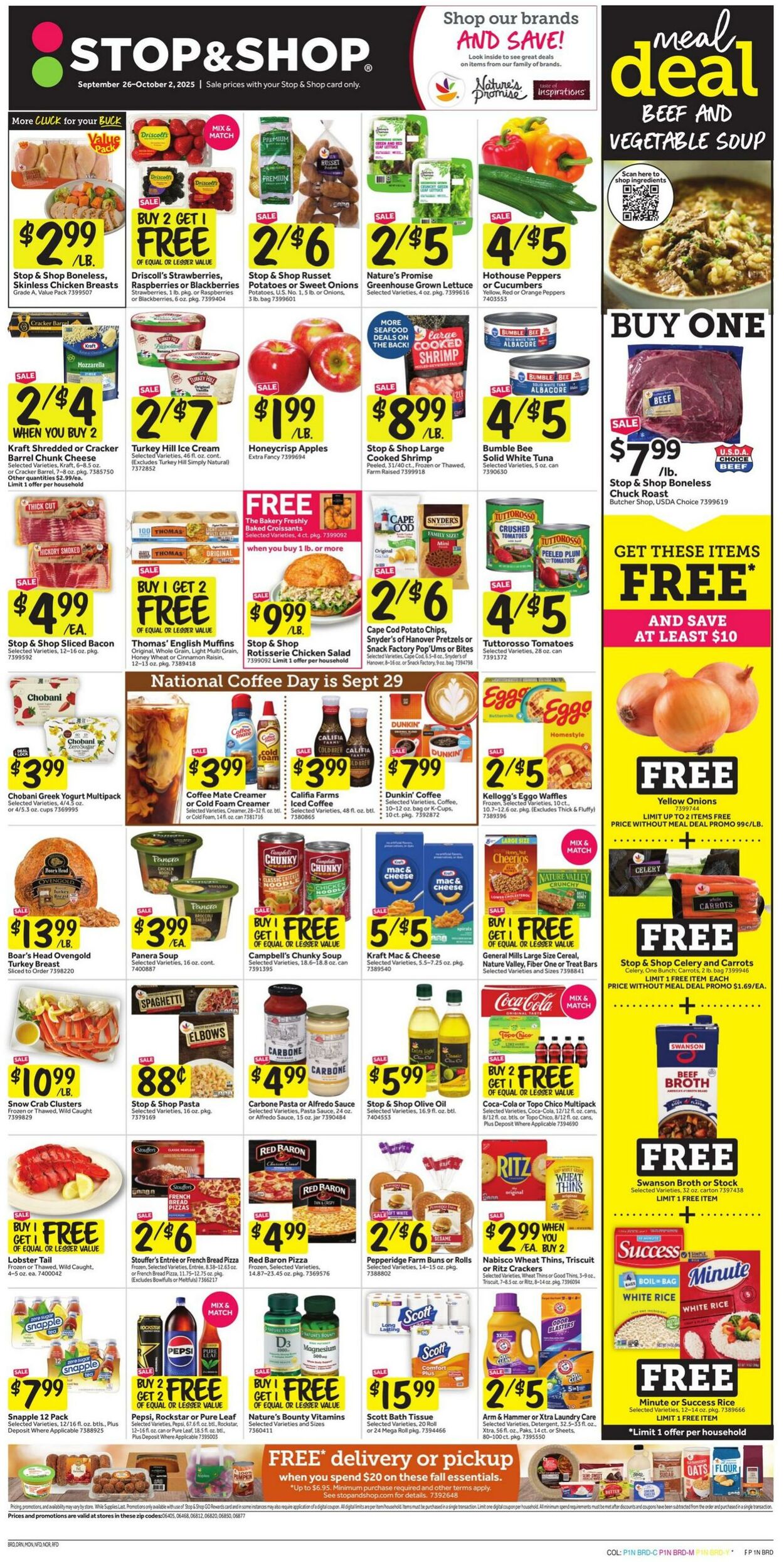 Weekly ad Stop & Shop 09/26/2025 - 10/02/2025