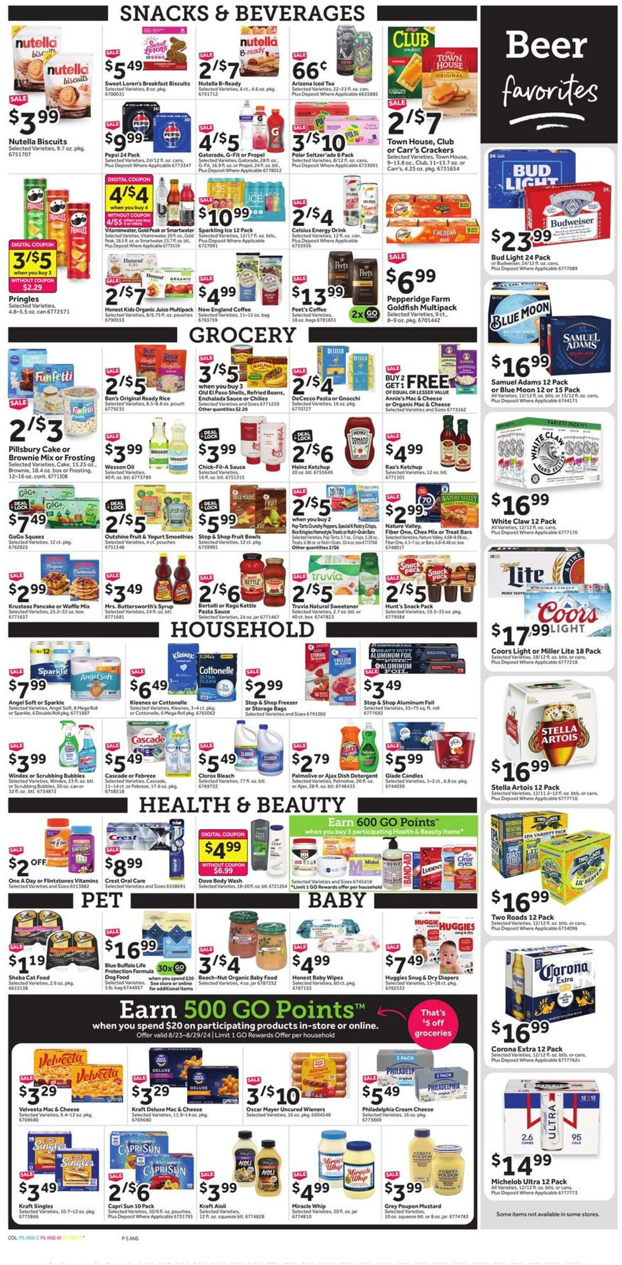 Weekly ad Stop & Shop 08/23/2024 - 08/29/2024