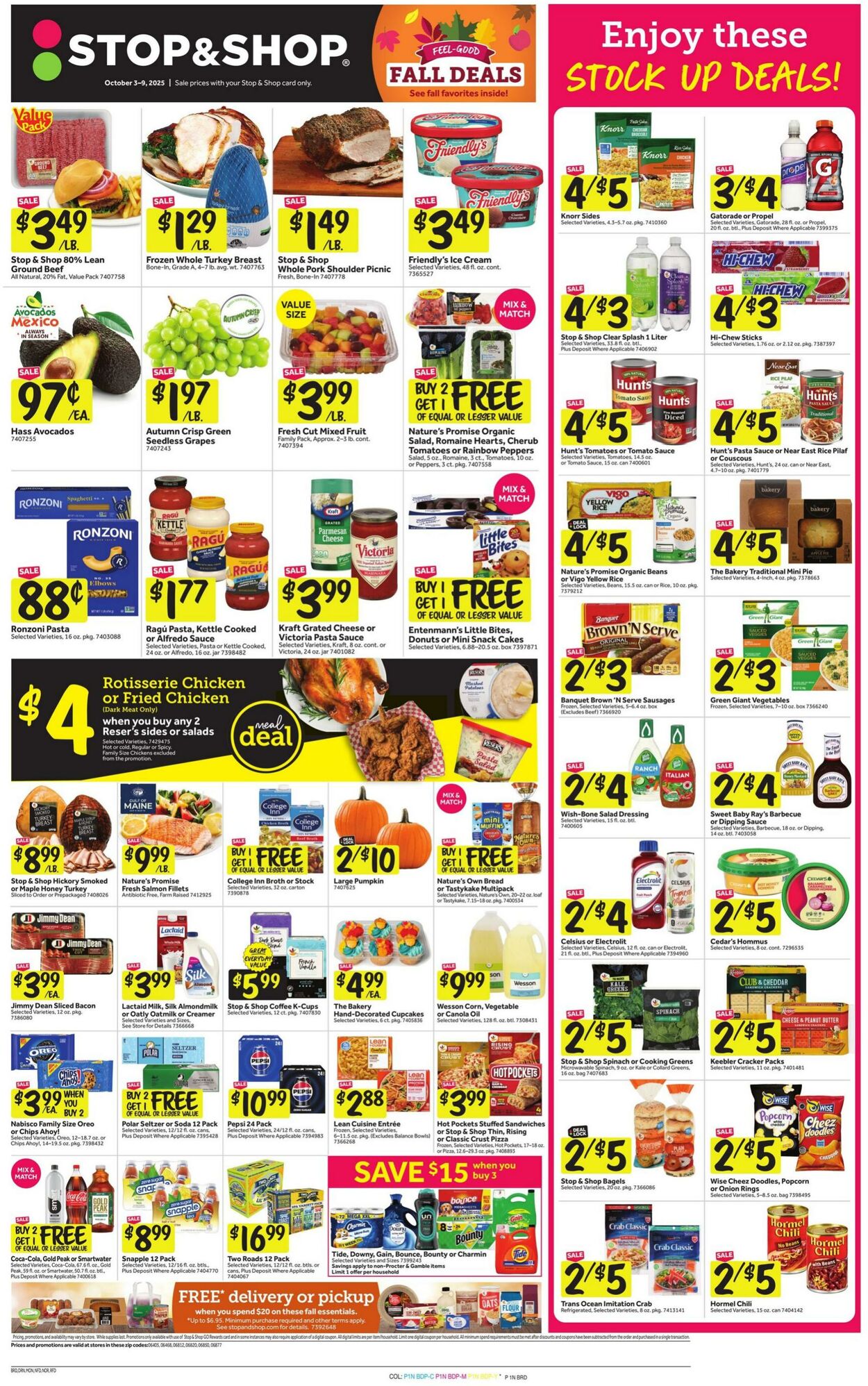 Weekly ad Stop & Shop 10/03/2025 - 10/09/2025