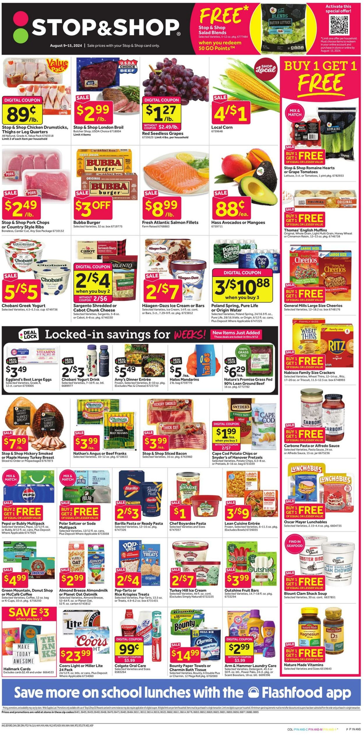 Weekly ad Stop & Shop 08/09/2024 - 08/15/2024