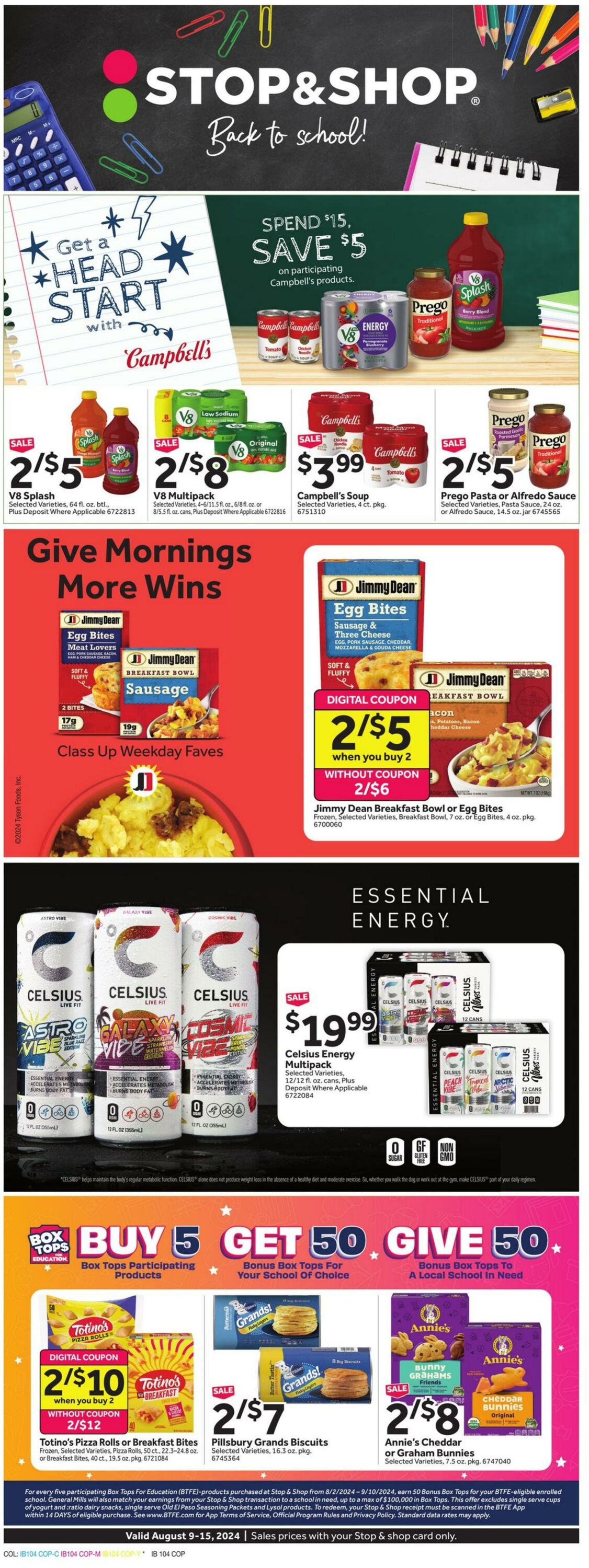 Weekly ad Stop & Shop 08/09/2024 - 08/15/2024