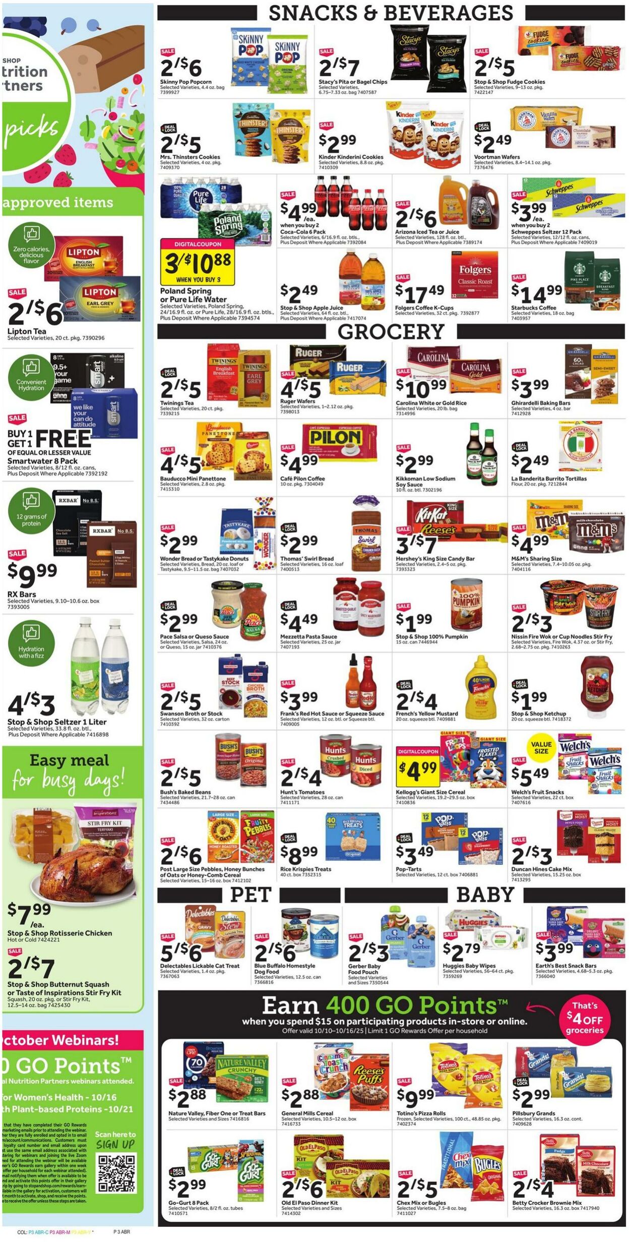Weekly ad Stop & Shop 10/10/2025 - 10/16/2025