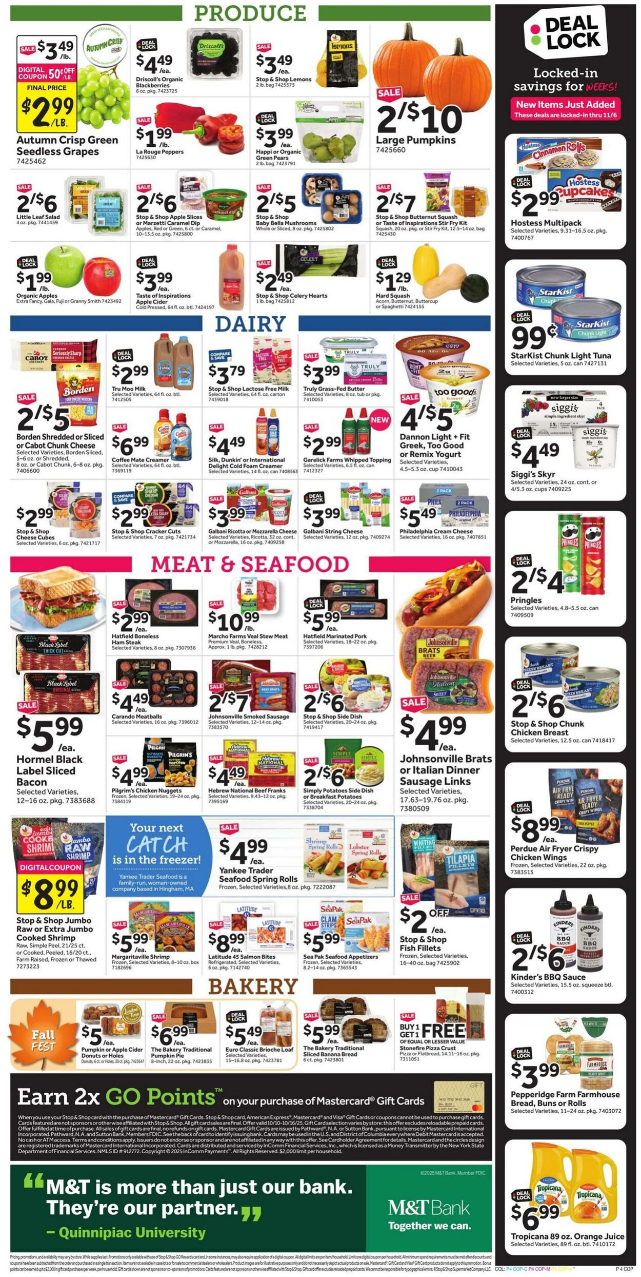 Weekly ad Stop & Shop 10/10/2025 - 10/16/2025