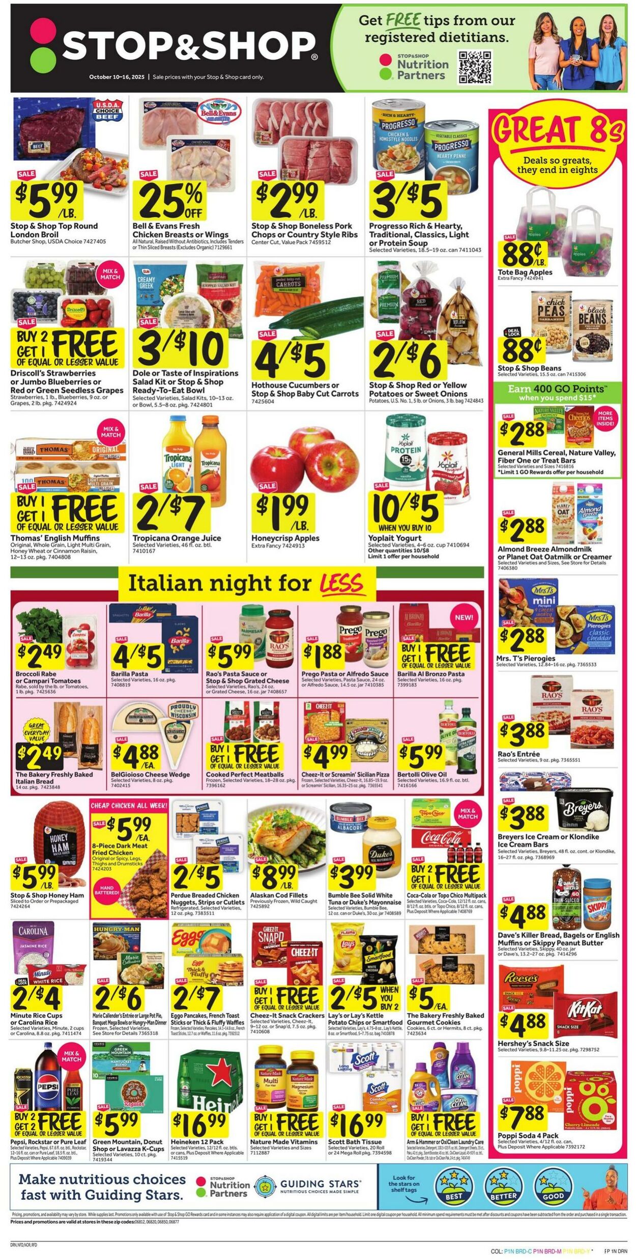 Weekly ad Stop & Shop 10/10/2025 - 10/16/2025