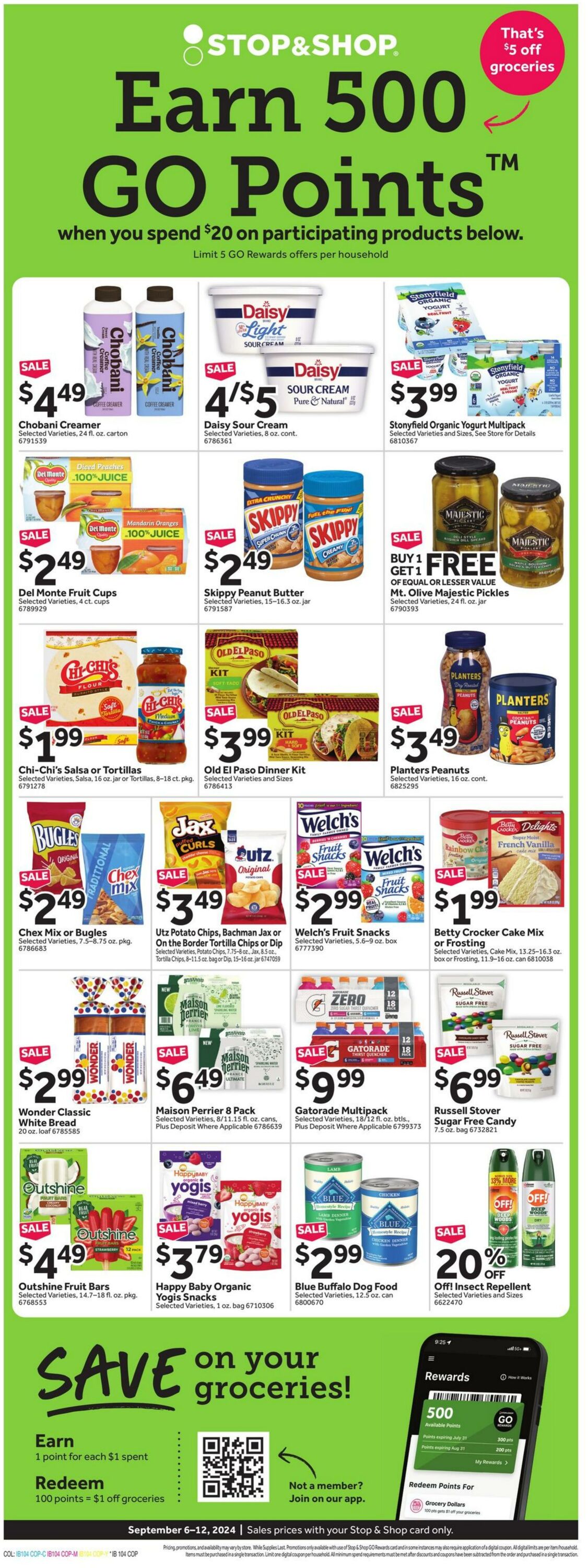 Weekly ad Stop & Shop 09/06/2024 - 09/12/2024