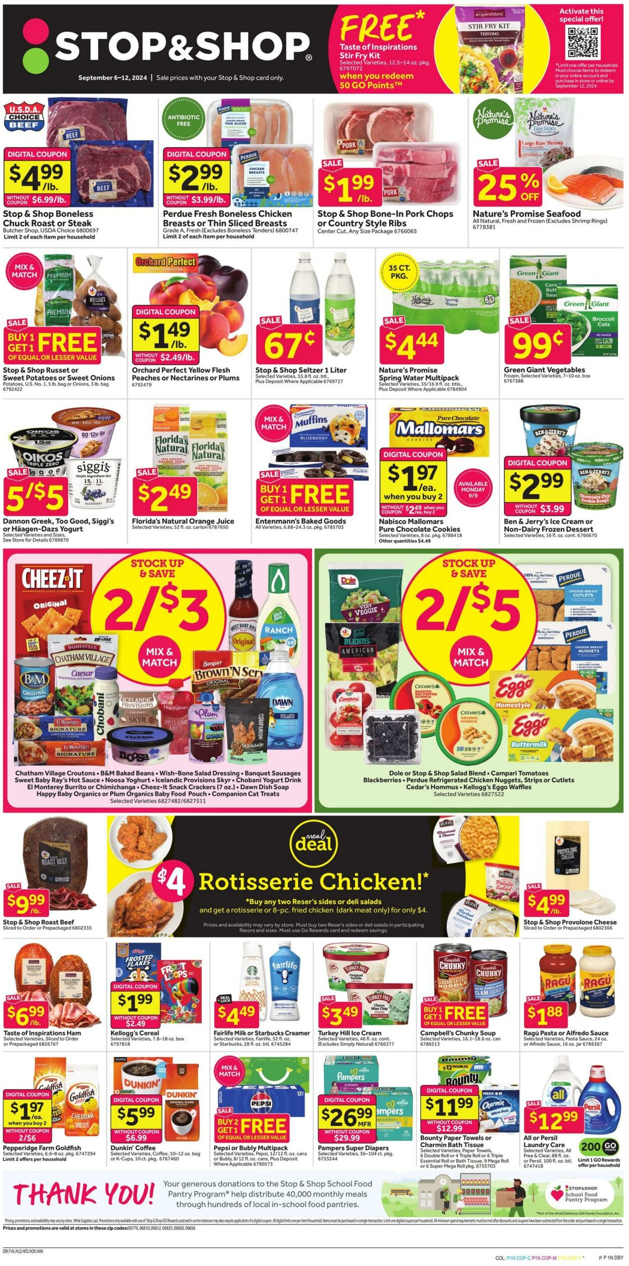 Weekly ad Stop & Shop 09/06/2024 - 09/12/2024