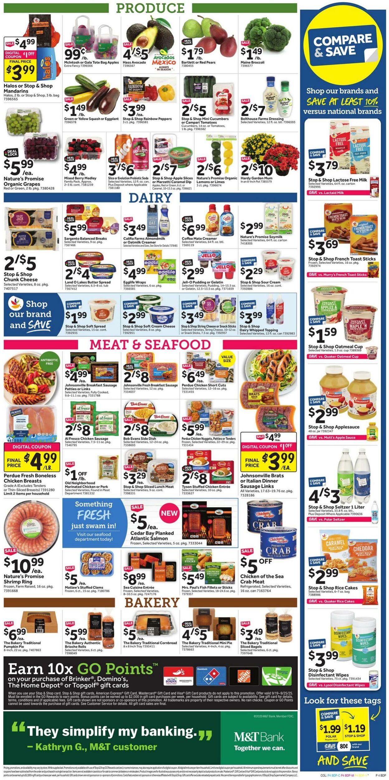 Weekly ad Stop & Shop 09/19/2025 - 09/25/2025