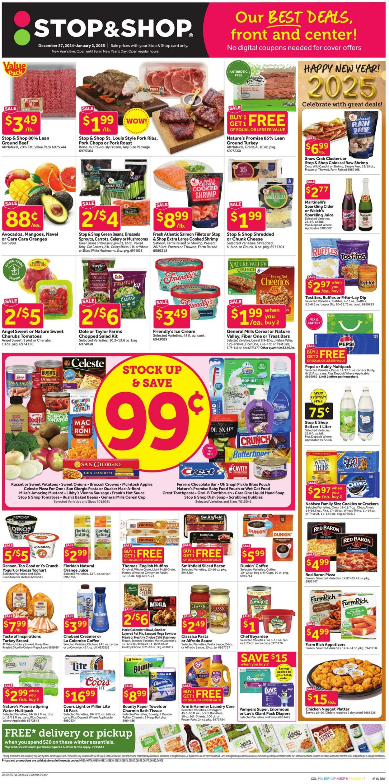 Weekly ad Stop & Shop 12/27/2024 - 01/02/2025