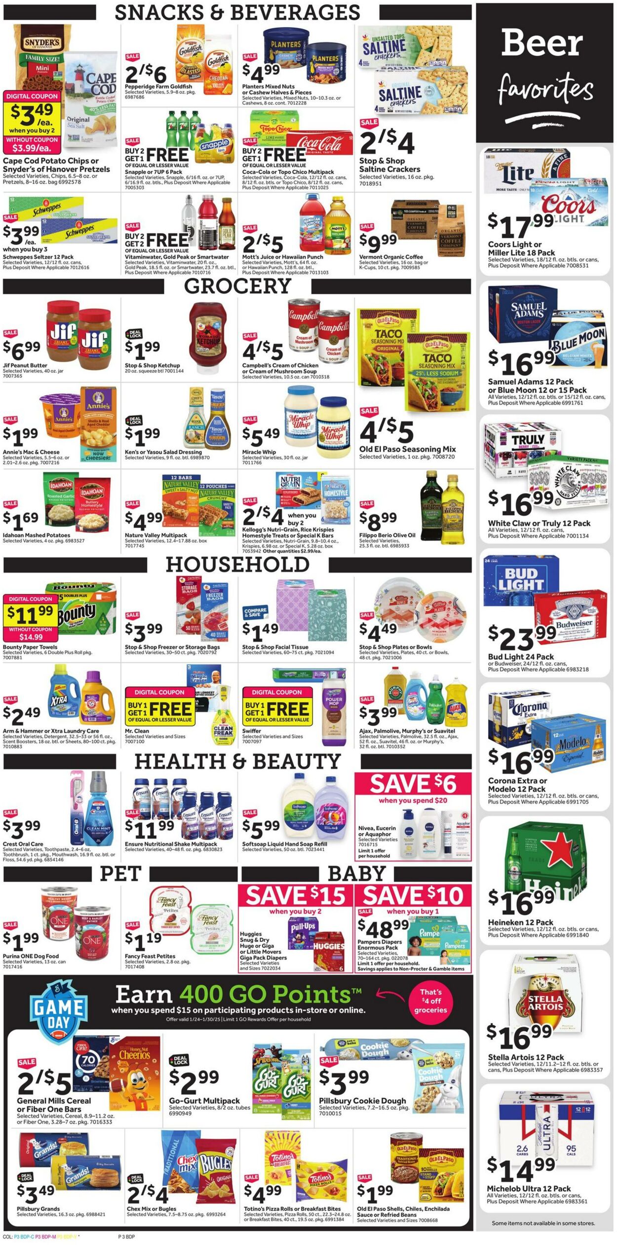 Weekly ad Stop & Shop 01/24/2025 - 01/30/2025