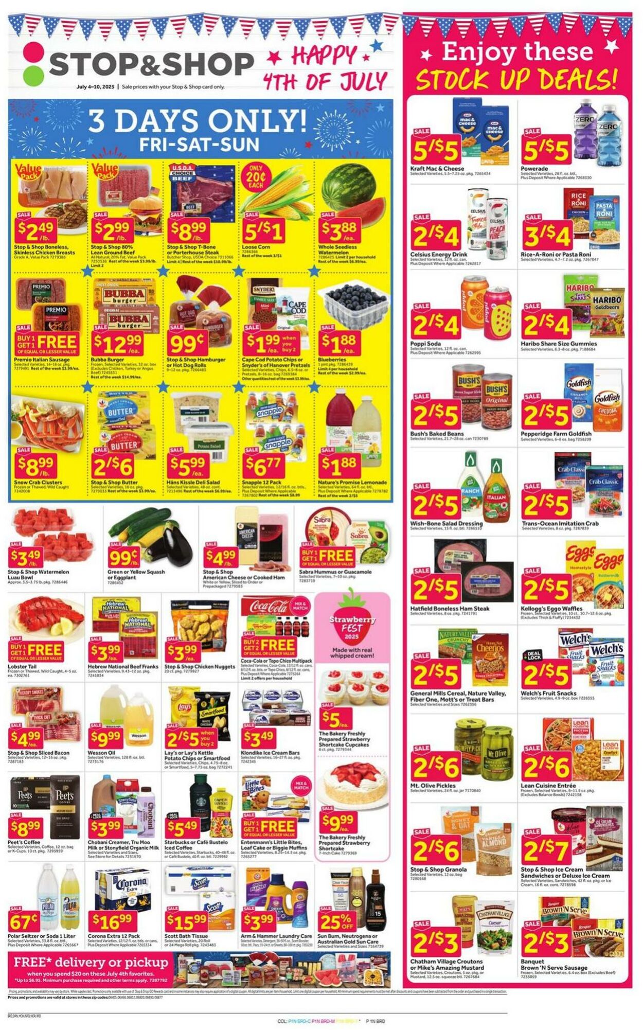Weekly ad Stop & Shop 07/04/2025 - 07/10/2025