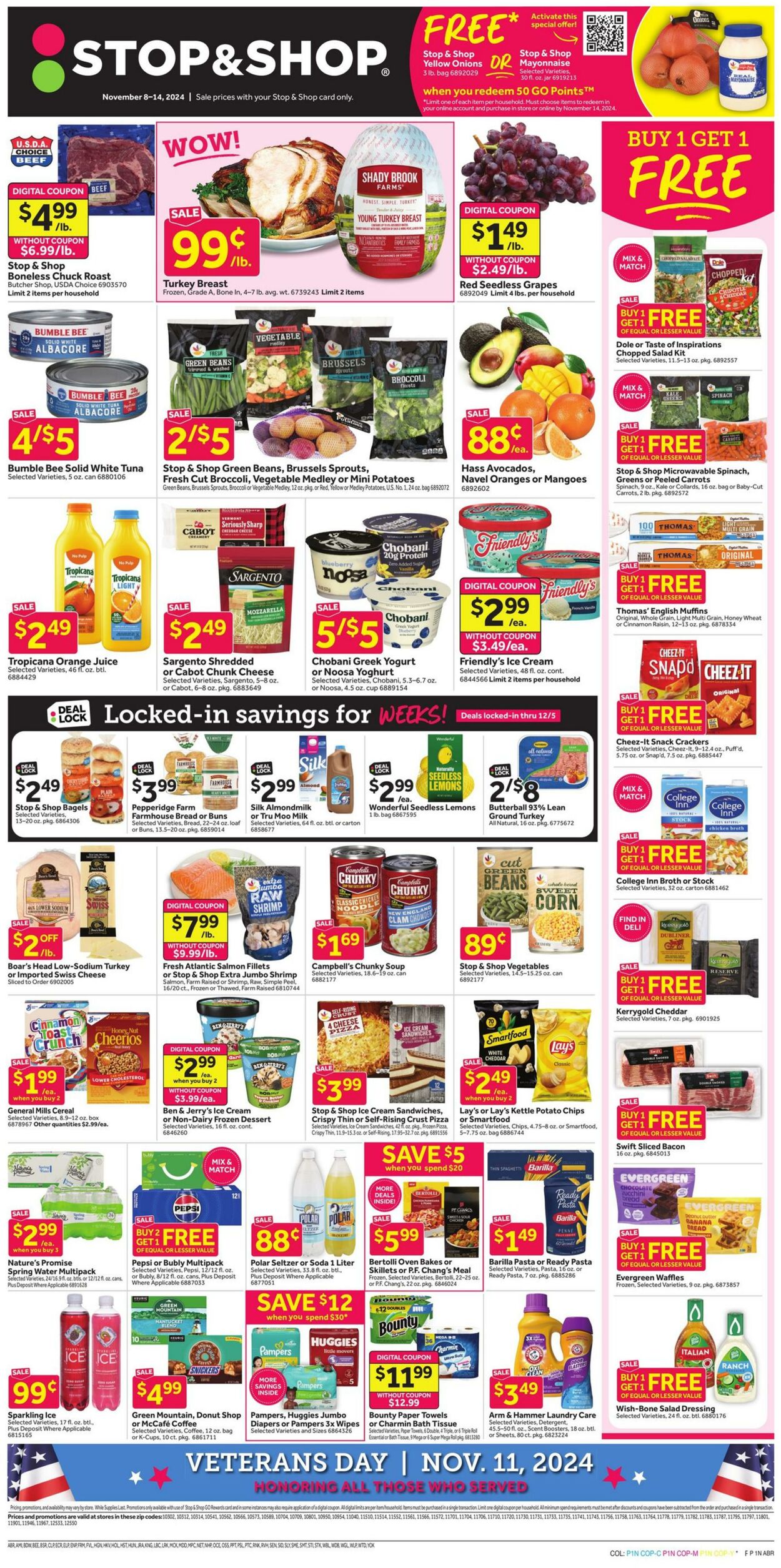 Weekly ad Stop & Shop 11/08/2024 - 11/14/2024