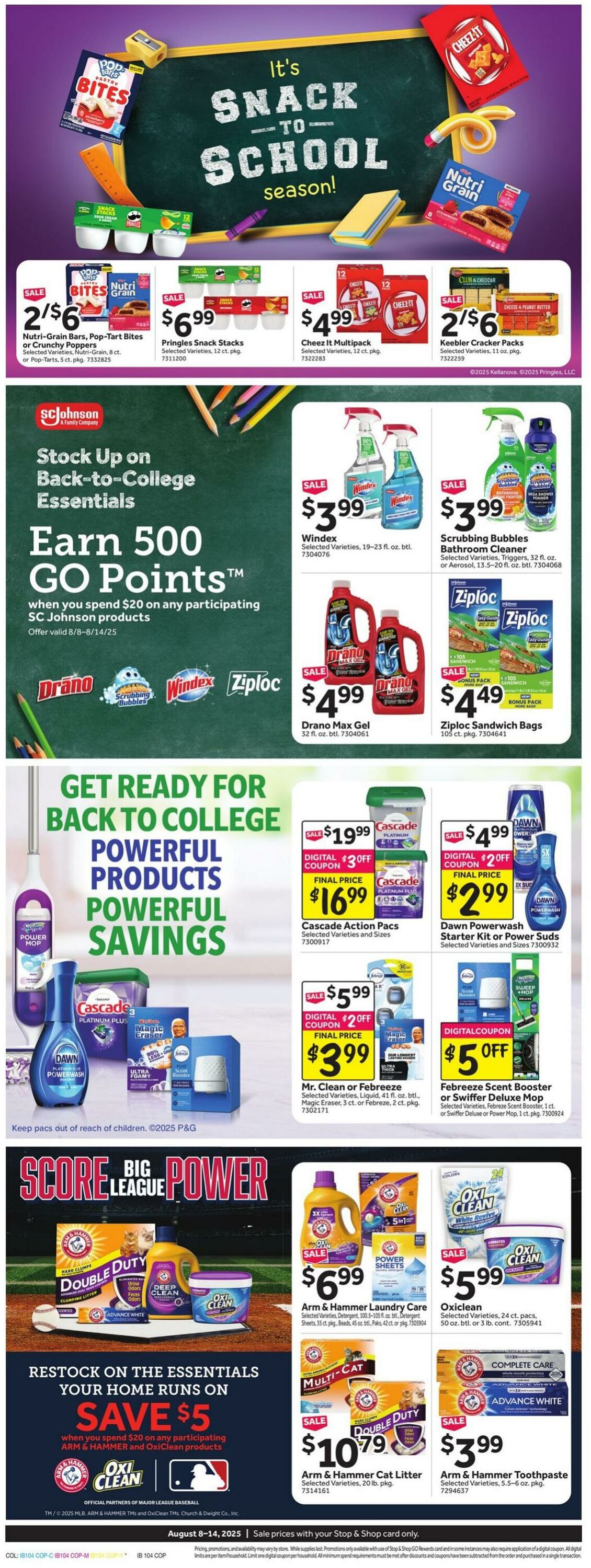 Weekly ad Stop & Shop 08/08/2025 - 08/14/2025