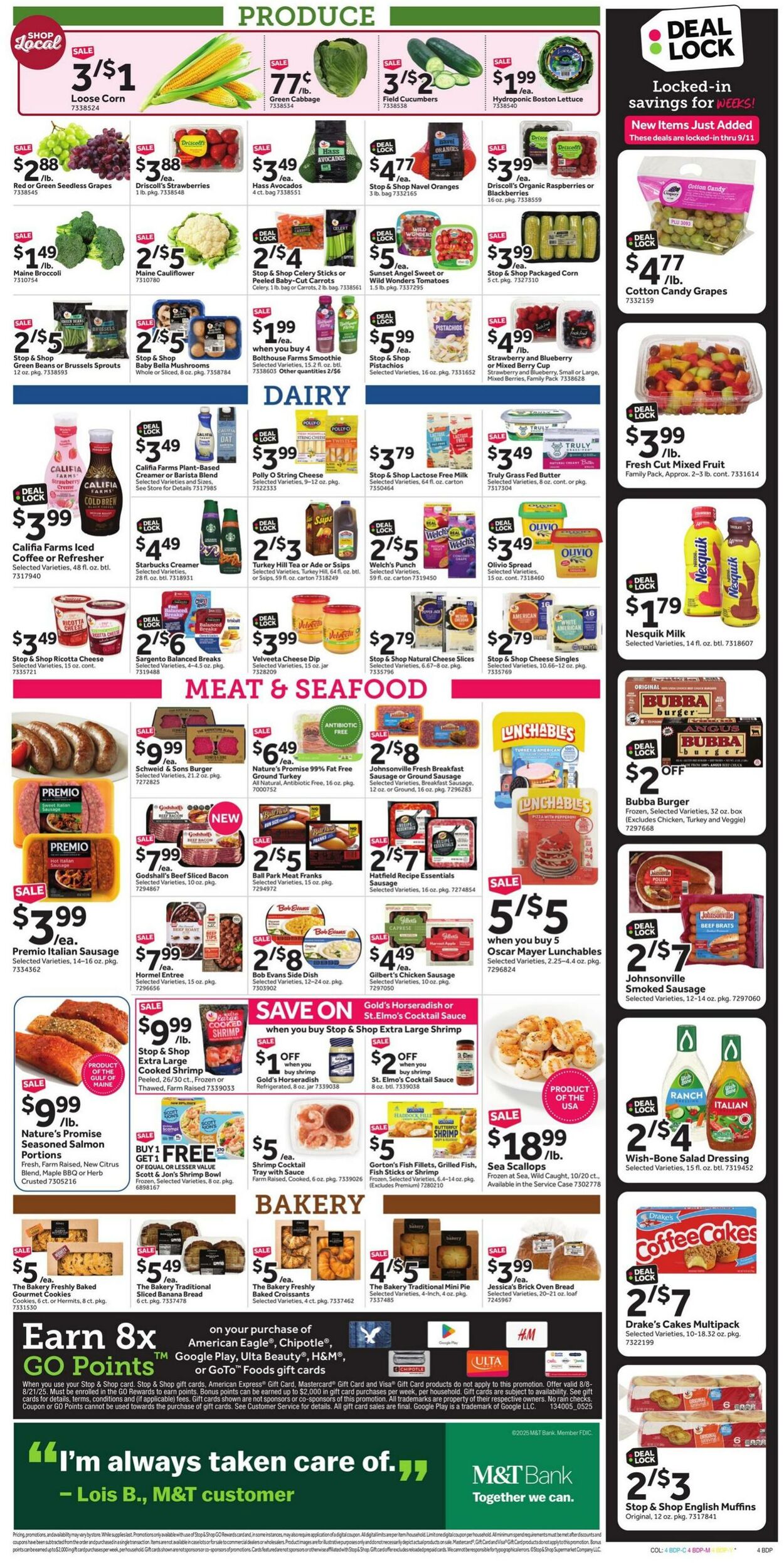 Weekly ad Stop & Shop 08/08/2025 - 08/14/2025