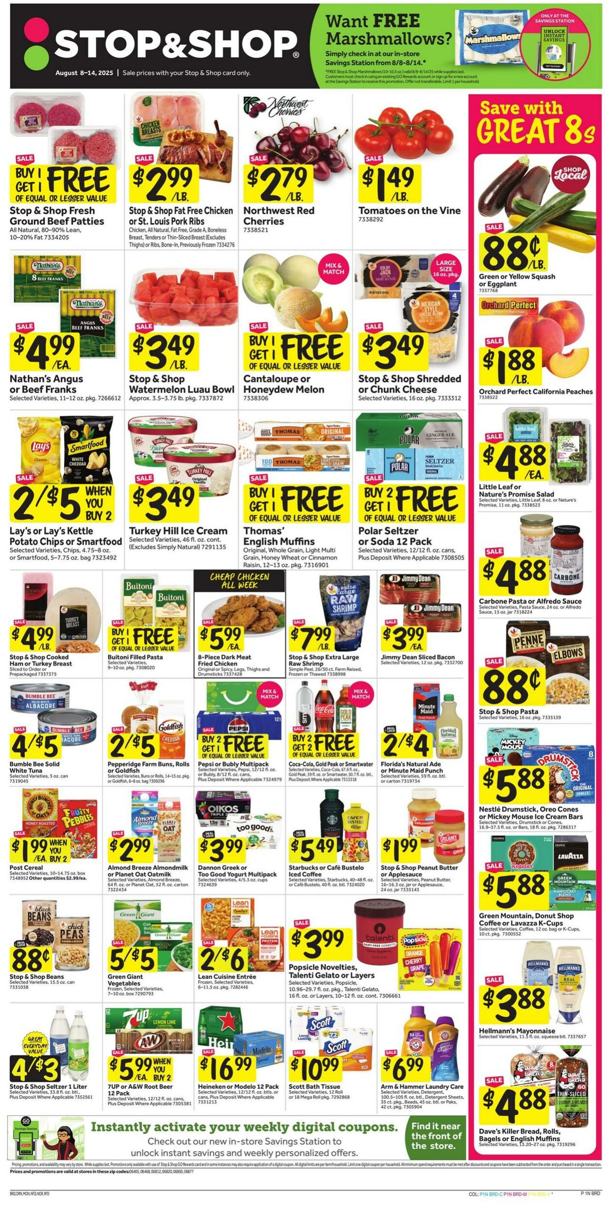 Weekly ad Stop & Shop 08/08/2025 - 08/14/2025