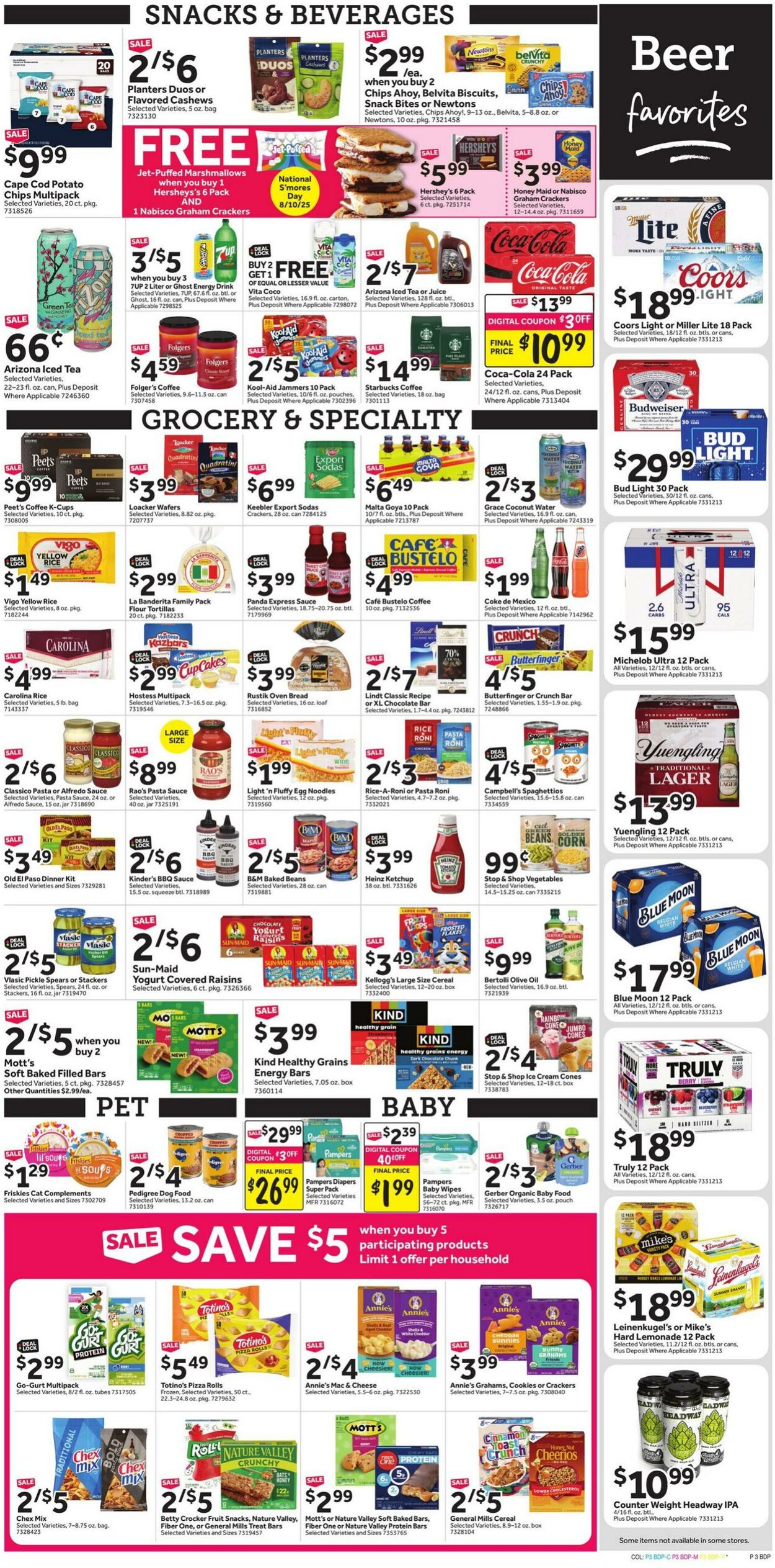 Weekly ad Stop & Shop 08/08/2025 - 08/14/2025