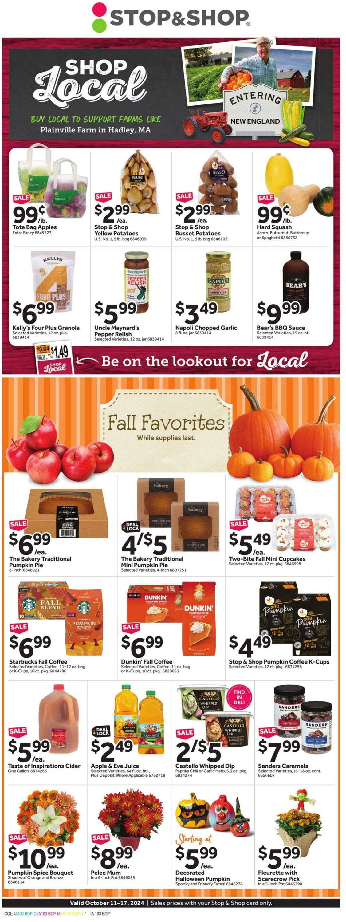 Weekly ad Stop & Shop 10/11/2024 - 10/17/2024