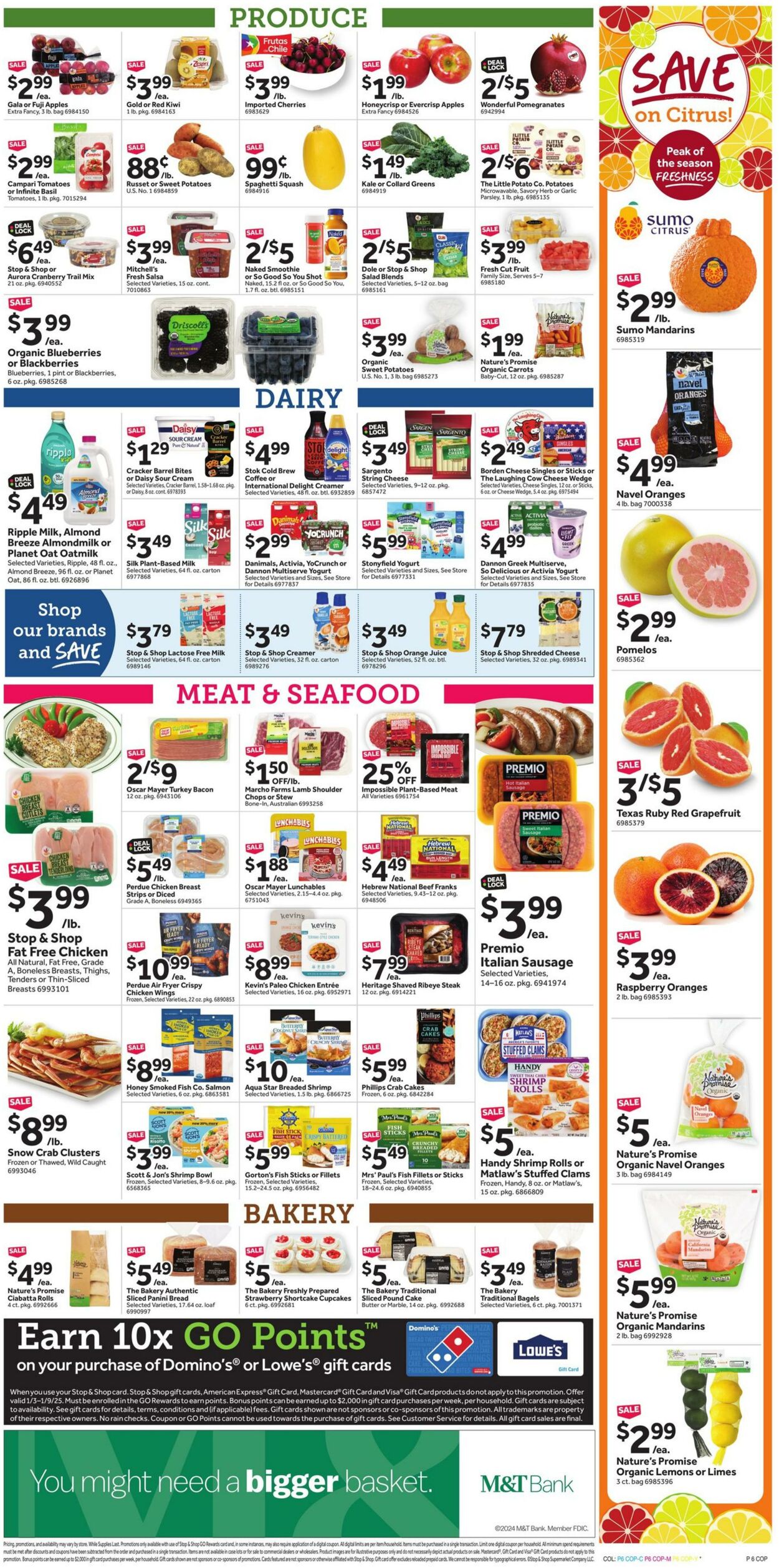 Weekly ad Stop & Shop 01/03/2025 - 01/09/2025