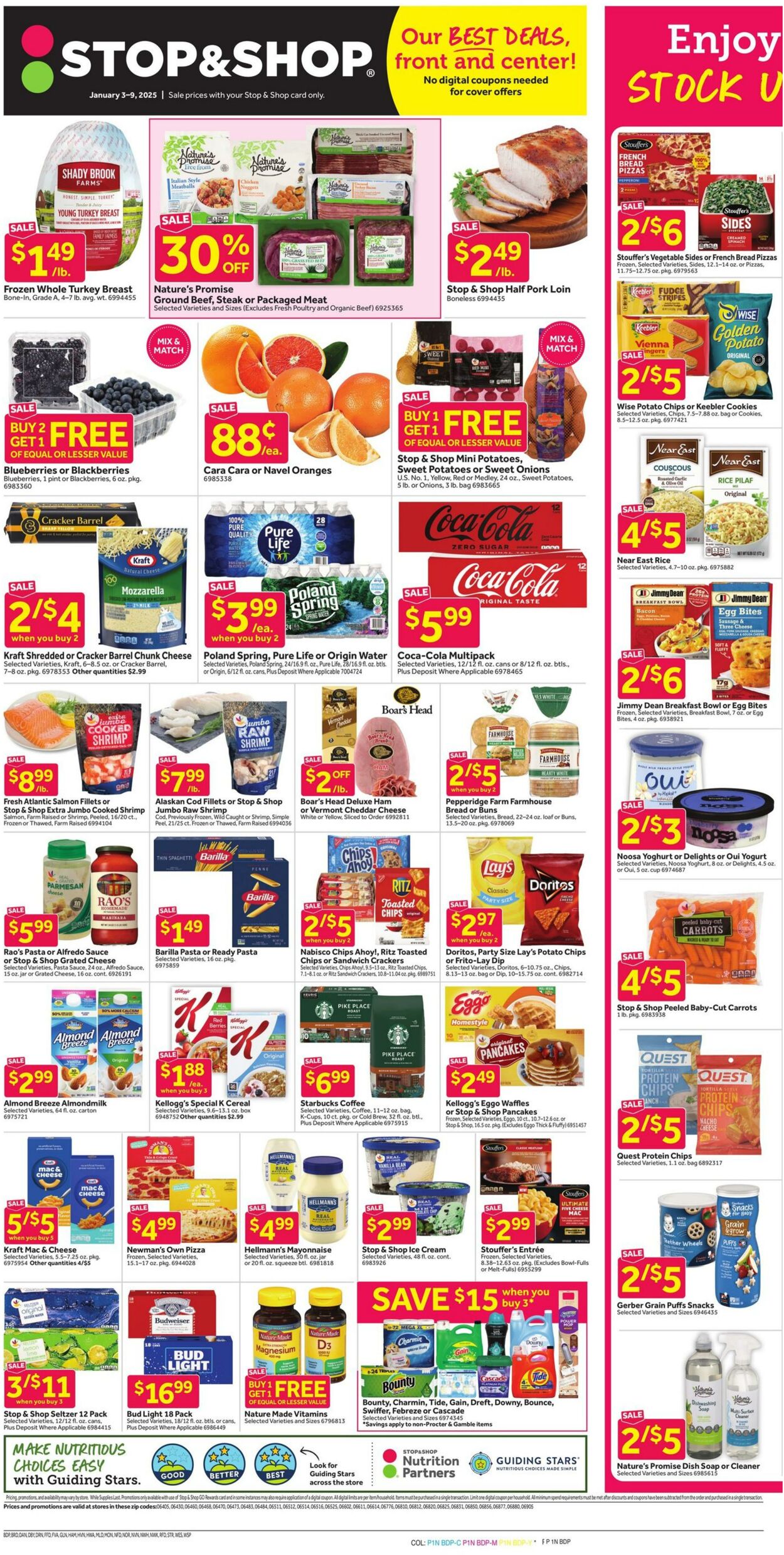 Weekly ad Stop & Shop 01/03/2025 - 01/09/2025