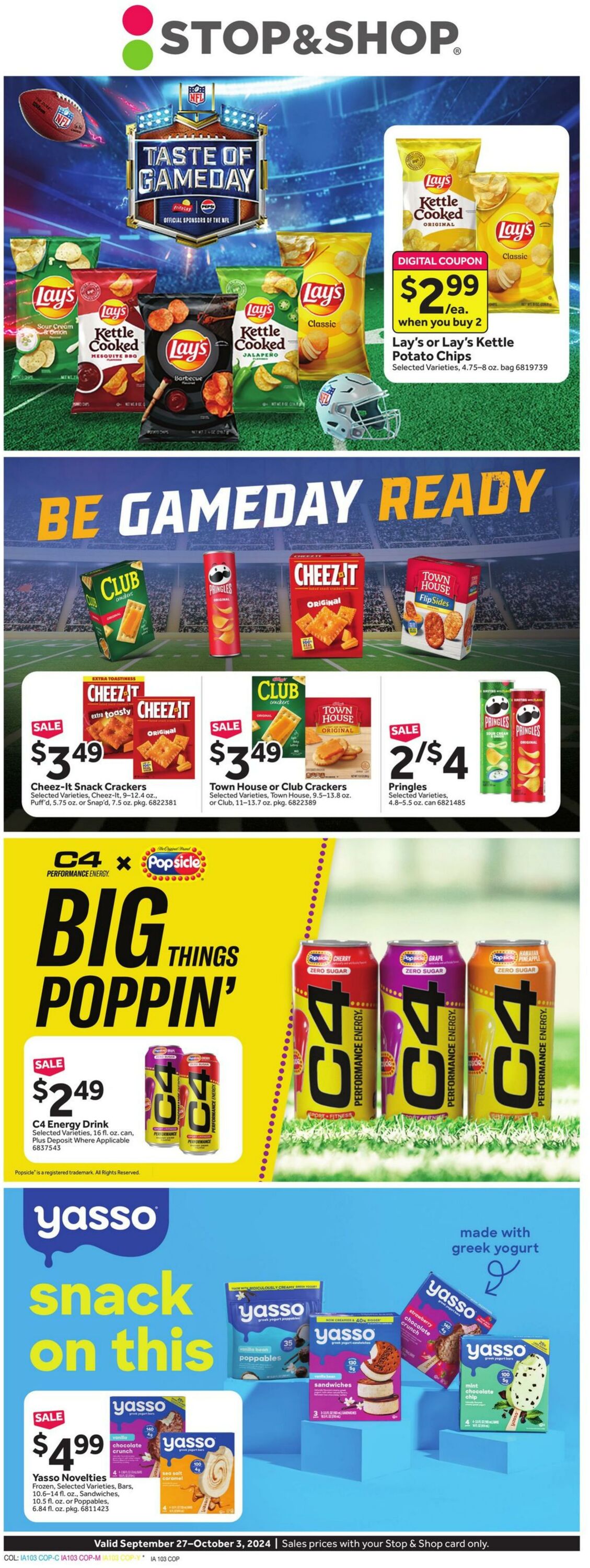 Weekly ad Stop & Shop 09/27/2024 - 10/03/2024