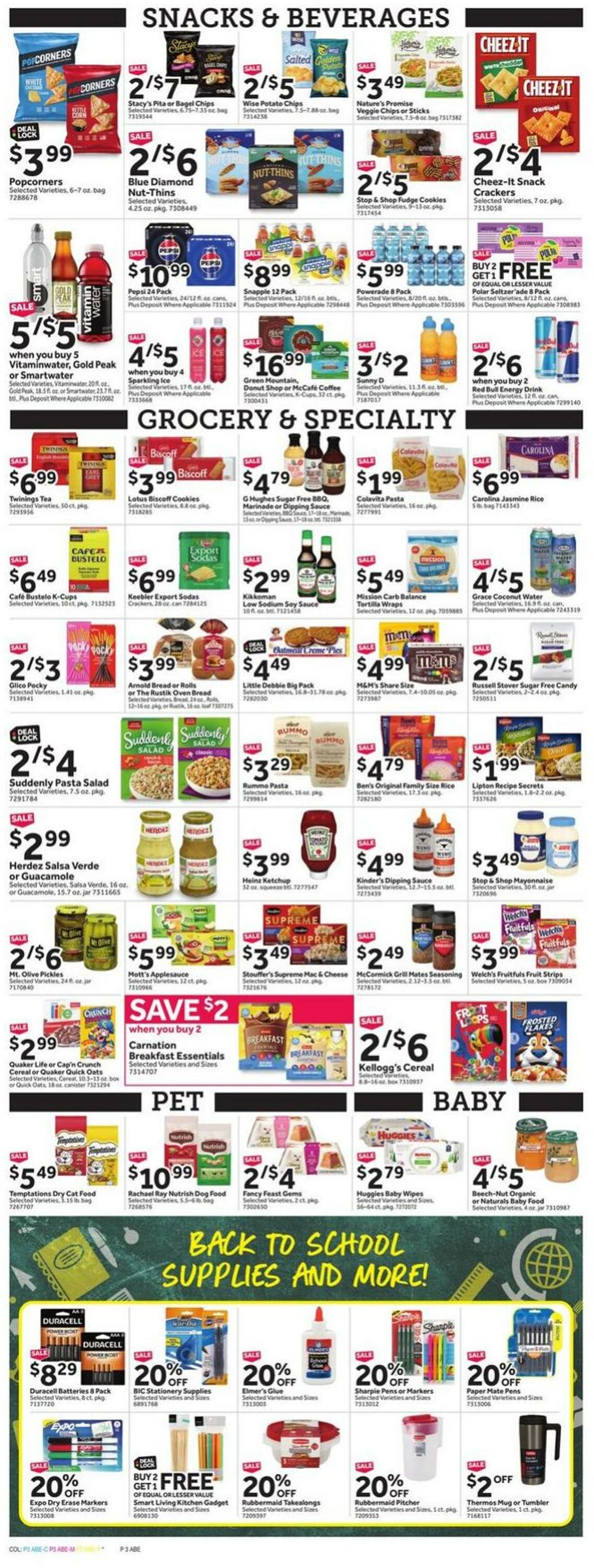 Weekly ad Stop & Shop 08/01/2025 - 08/07/2025