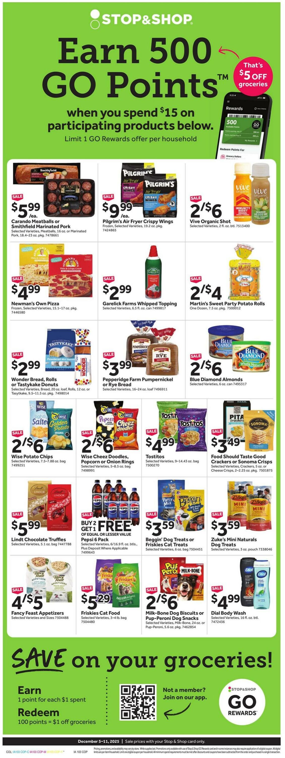 Weekly ad Stop & Shop 12/05/2025 - 12/11/2025