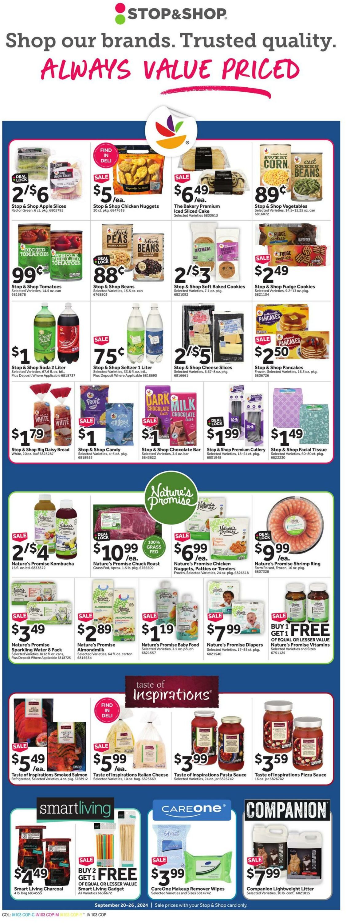 Weekly ad Stop & Shop 09/20/2024 - 09/26/2024