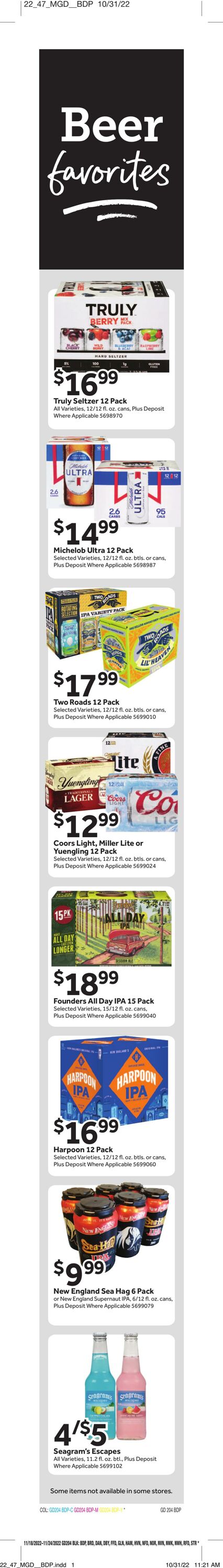 Weekly ad Stop & Shop 11/18/2022 - 11/24/2022