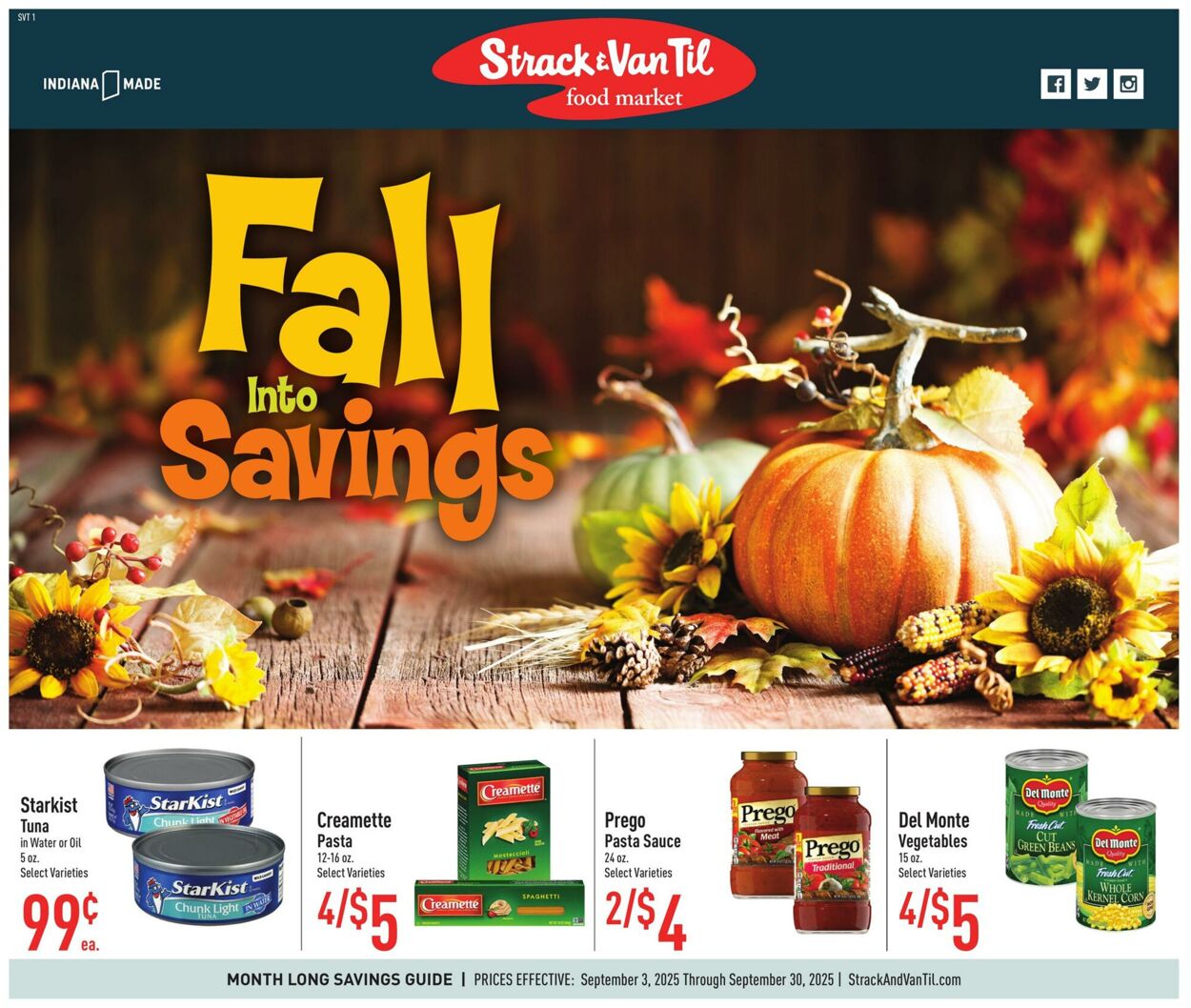 Weekly ad Strack & Van Til 09/03/2025 - 09/30/2025