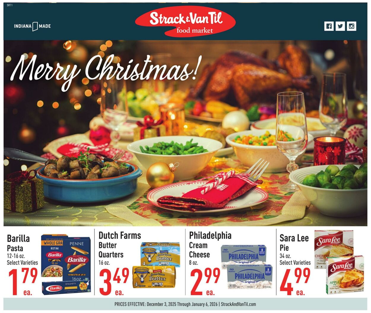 Weekly ad Strack & Van Til 12/03/2025 - 01/06/2026