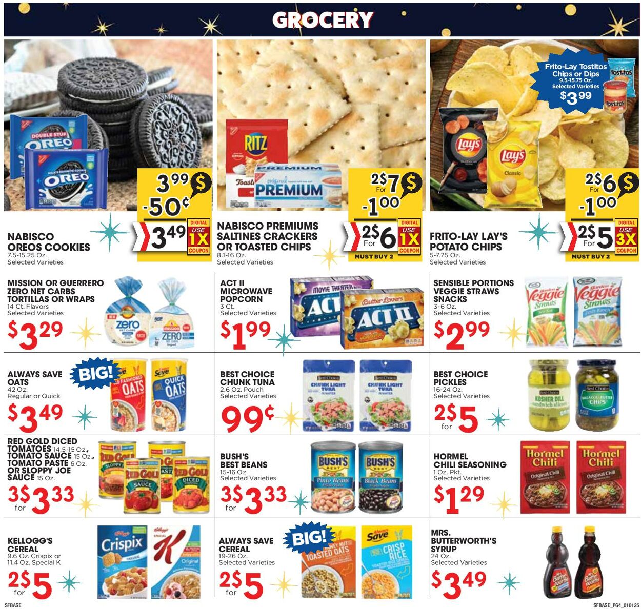 Weekly ad Sunshine Foods 01/01/2025 - 01/07/2025