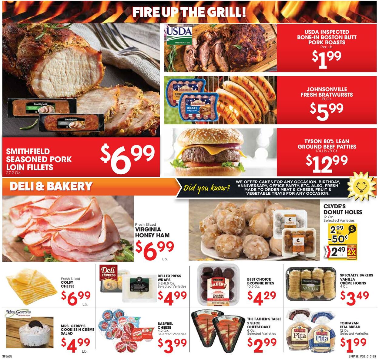 Weekly ad Sunshine Foods 01/01/2025 - 01/07/2025