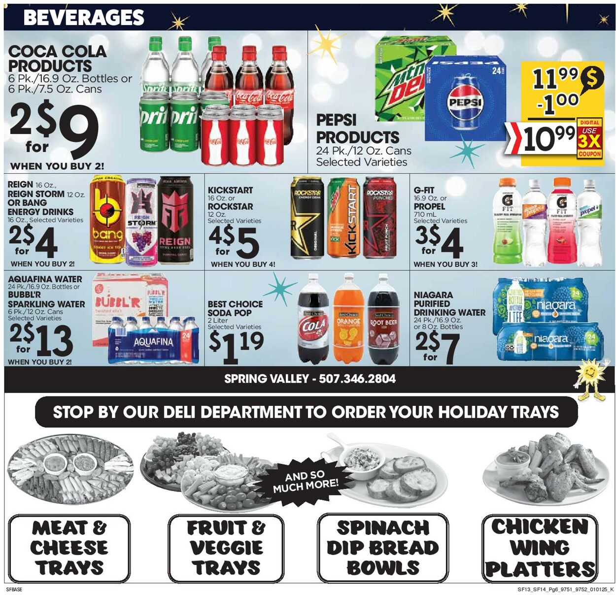 Weekly ad Sunshine Foods 01/01/2025 - 01/07/2025