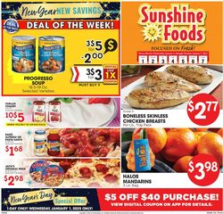 Weekly ad Sunshine Foods 10/02/2024 - 10/08/2024