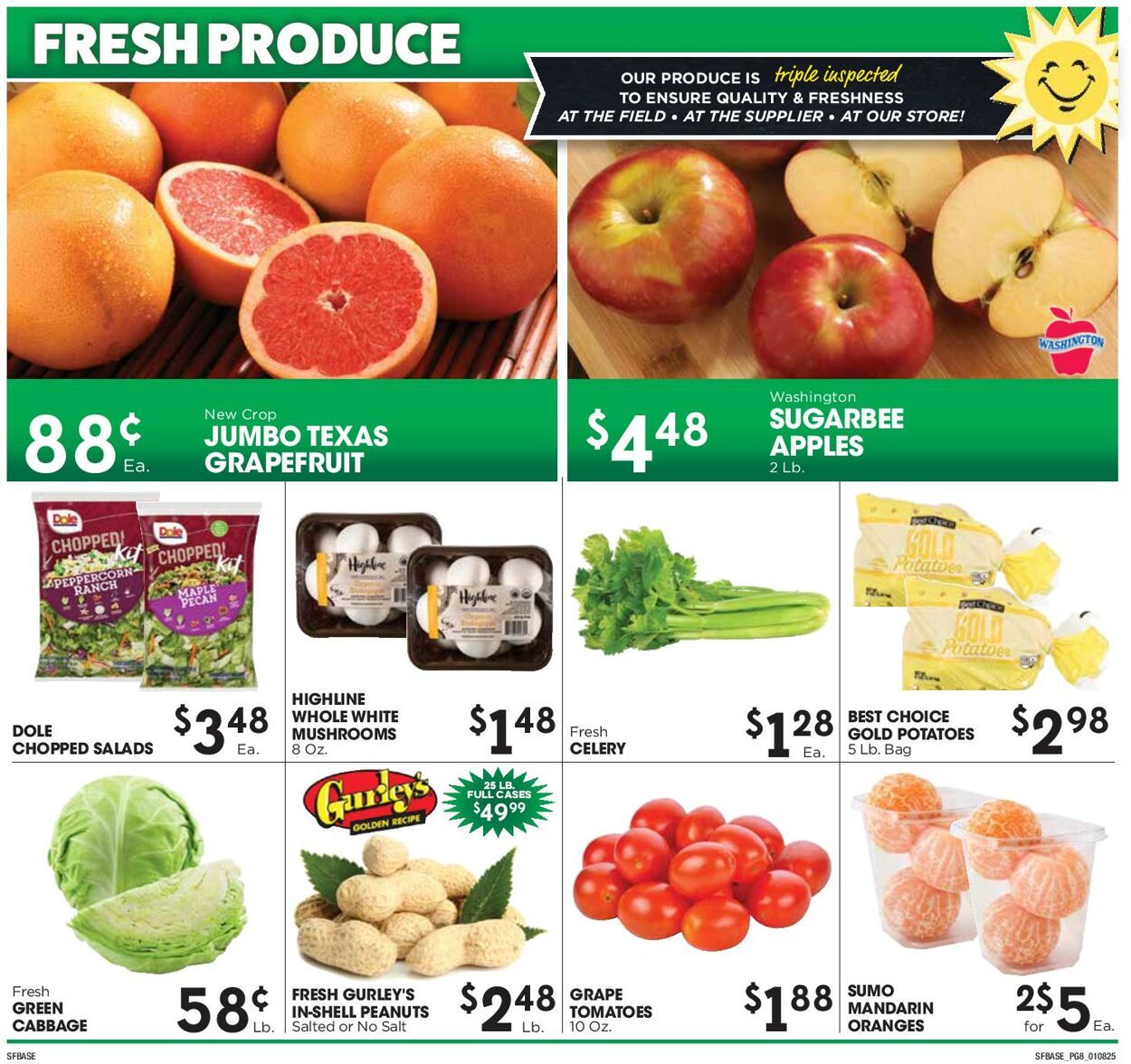 Weekly ad Sunshine Foods 01/08/2025 - 01/14/2025