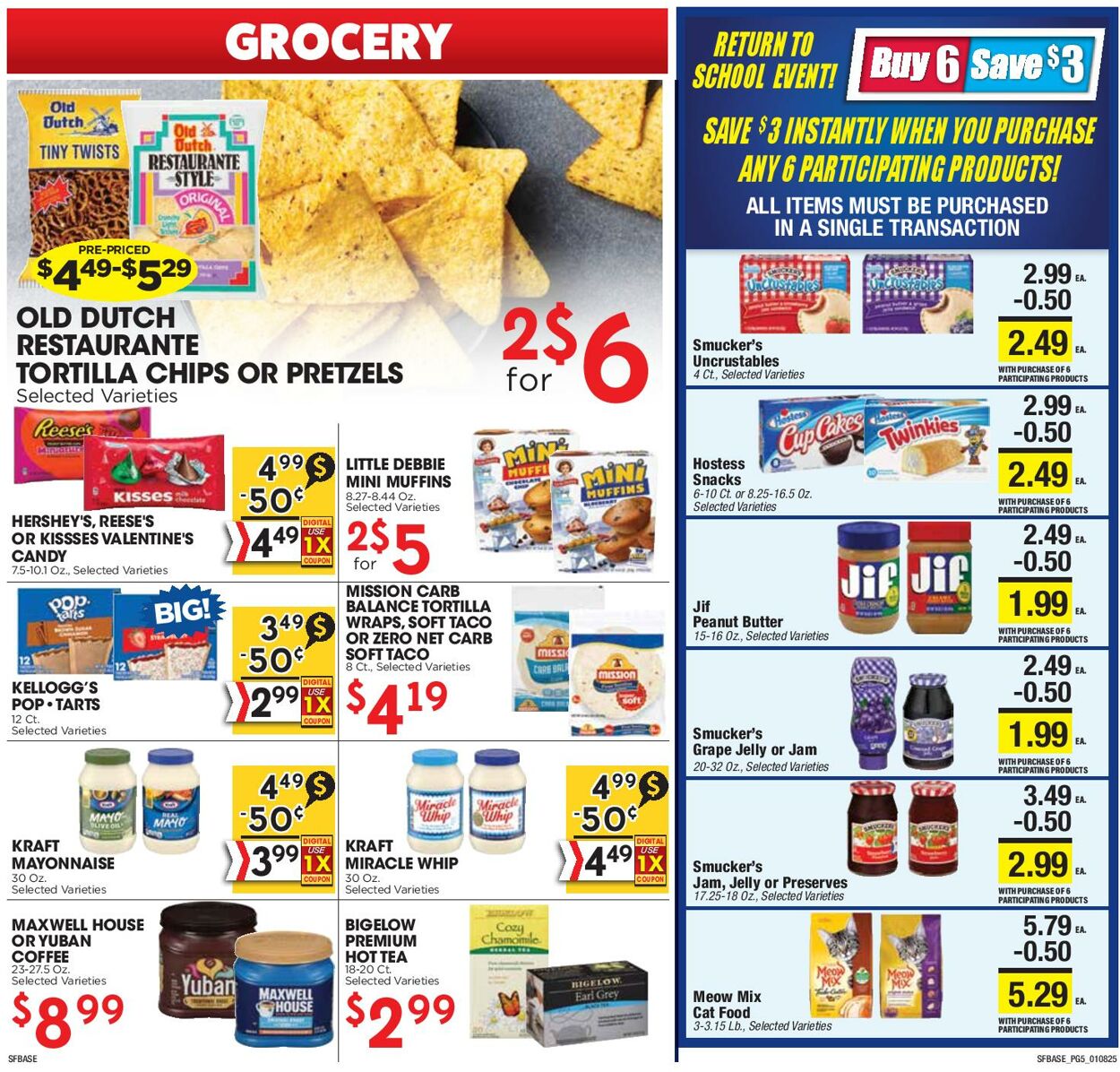 Weekly ad Sunshine Foods 01/08/2025 - 01/14/2025