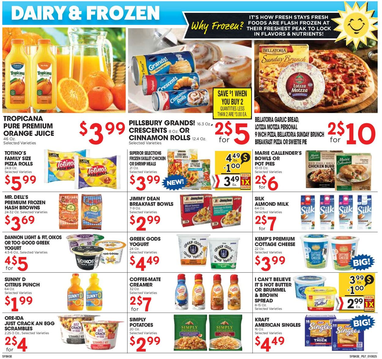 Weekly ad Sunshine Foods 01/08/2025 - 01/14/2025