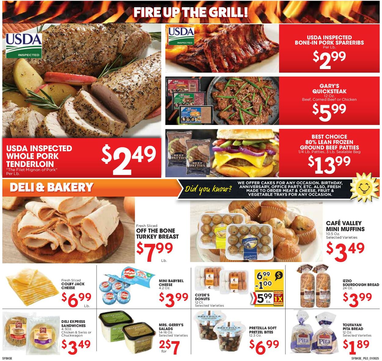 Weekly ad Sunshine Foods 01/08/2025 - 01/14/2025