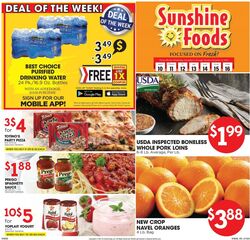 Weekly ad Sunshine Foods 02/07/2024 - 02/13/2024