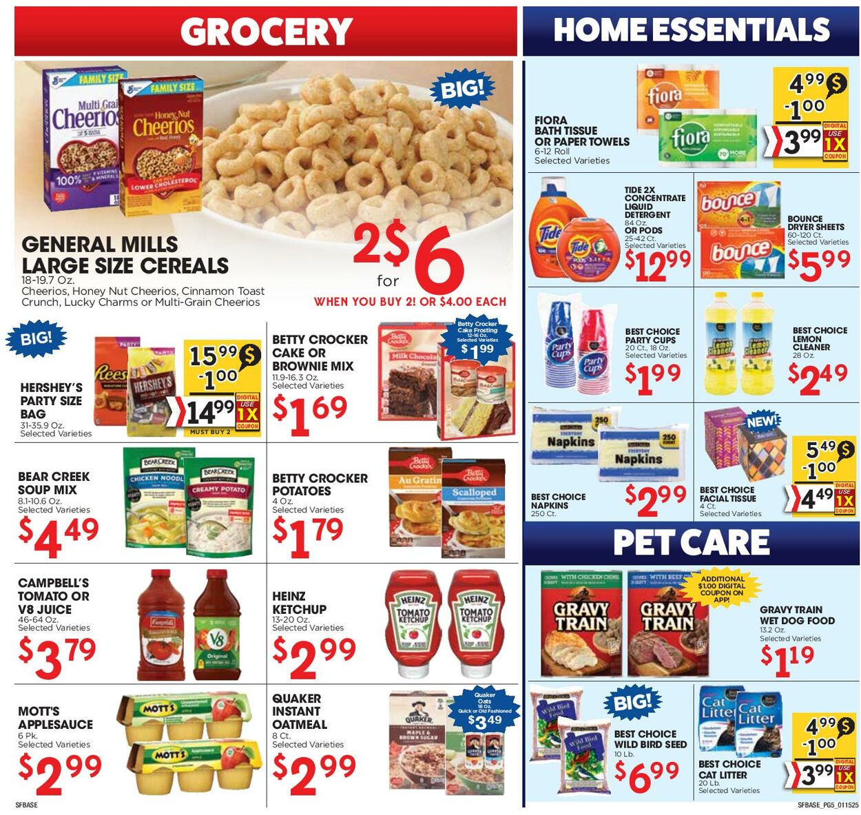 Weekly ad Sunshine Foods 01/15/2025 - 01/21/2025