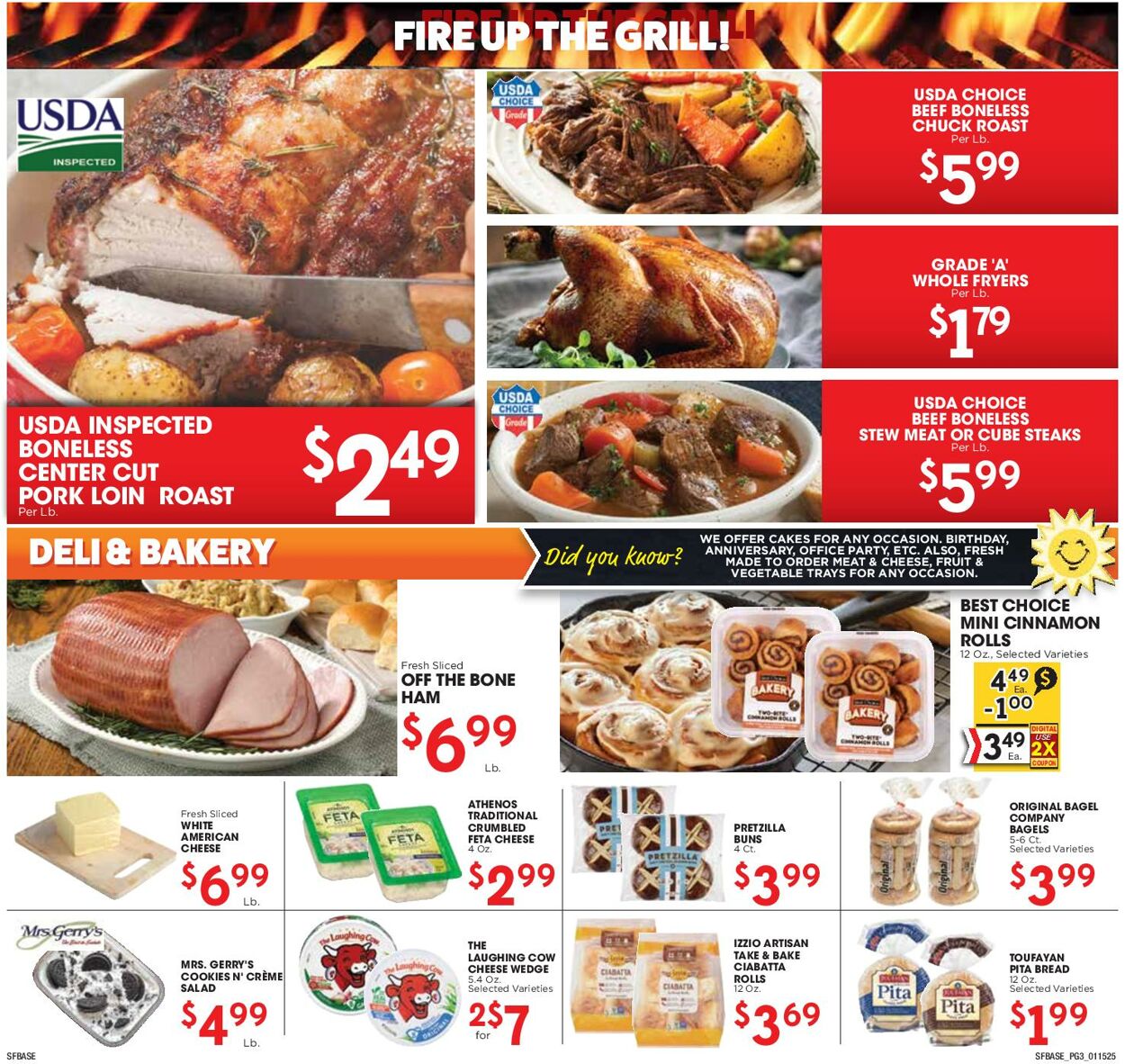 Weekly ad Sunshine Foods 01/15/2025 - 01/21/2025