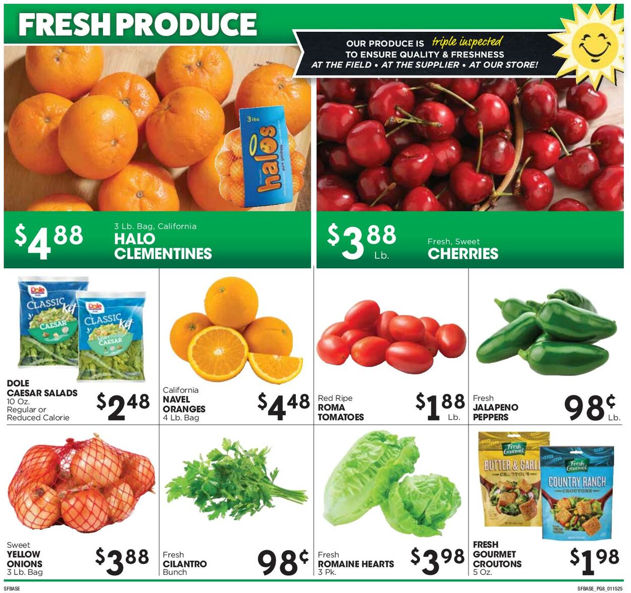 Weekly ad Sunshine Foods 01/15/2025 - 01/21/2025