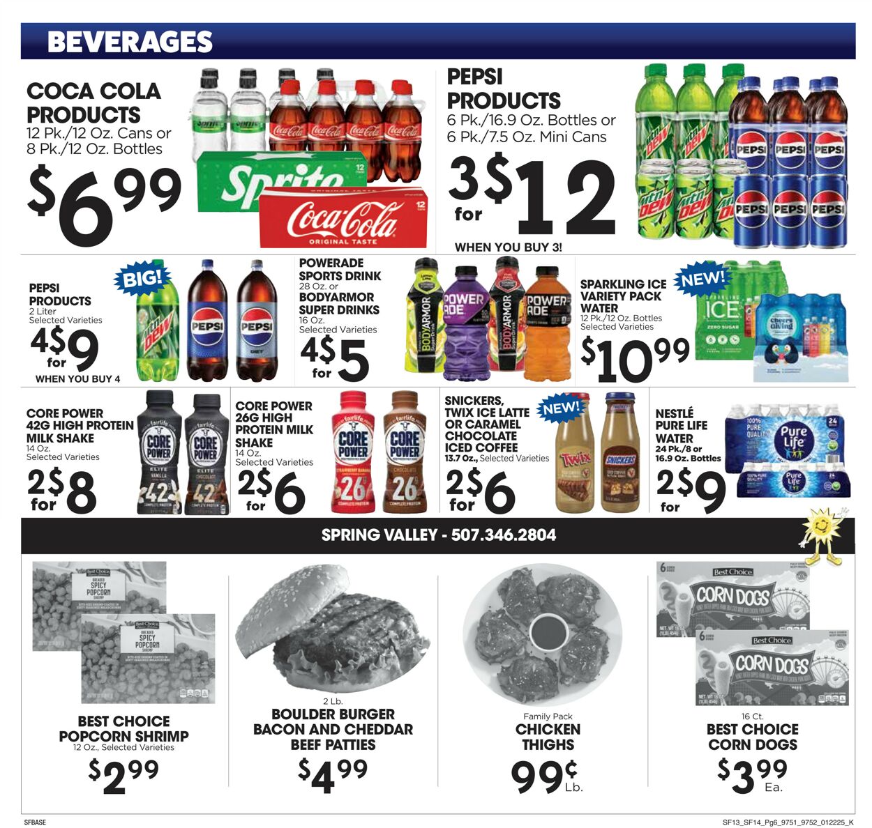 Weekly ad Sunshine Foods 01/22/2025 - 01/28/2025