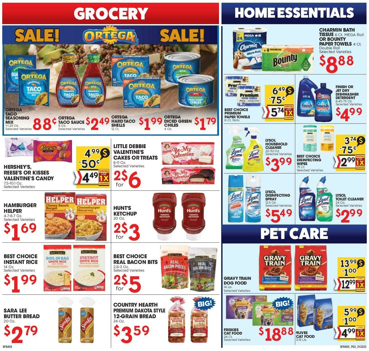 Weekly ad Sunshine Foods 01/22/2025 - 01/28/2025