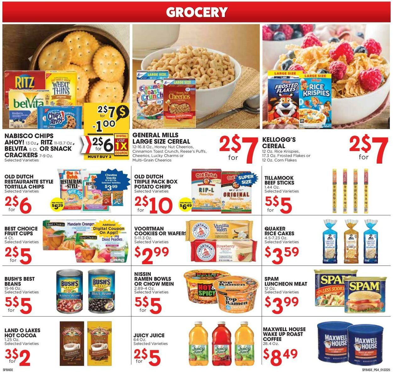 Weekly ad Sunshine Foods 01/22/2025 - 01/28/2025