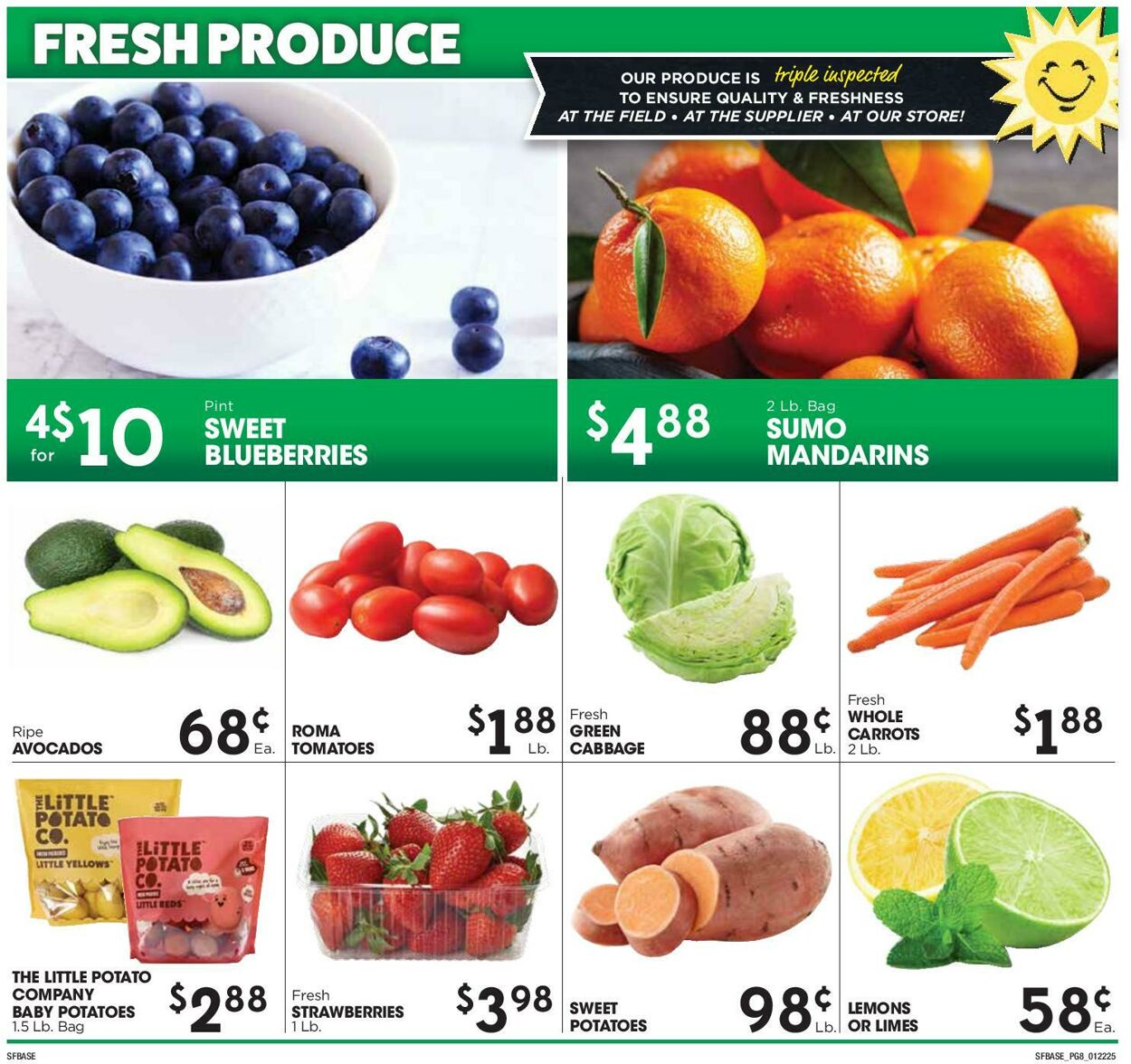 Weekly ad Sunshine Foods 01/22/2025 - 01/28/2025