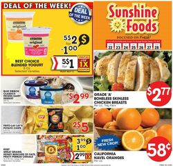 Weekly ad Sunshine Foods 09/07/2022 - 09/13/2022