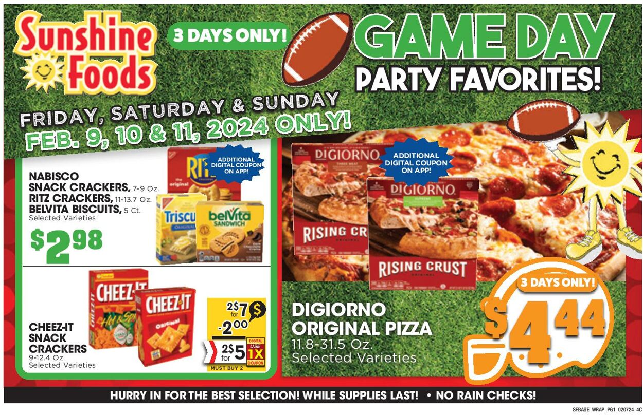 Weekly ad Sunshine Foods 02/07/2024 - 02/13/2024