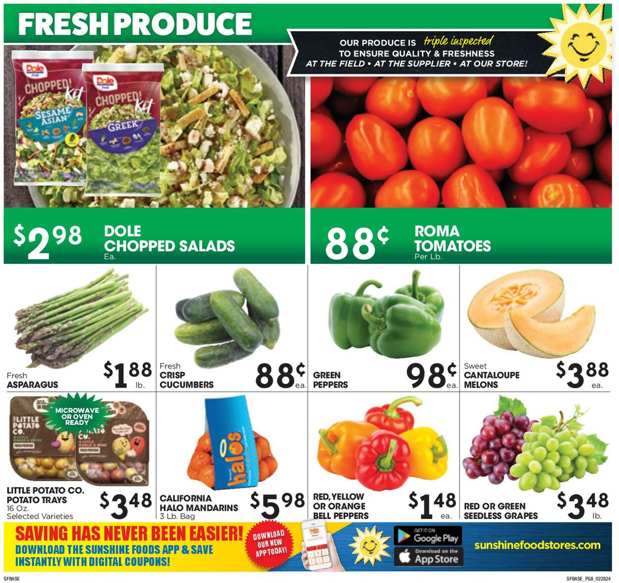 Weekly ad Sunshine Foods 02/28/2024 - 03/05/2024