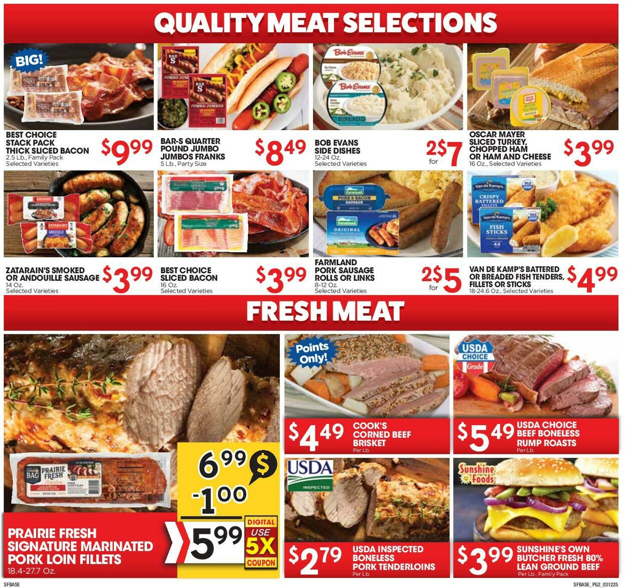 Weekly ad Sunshine Foods 03/12/2025 - 03/18/2025