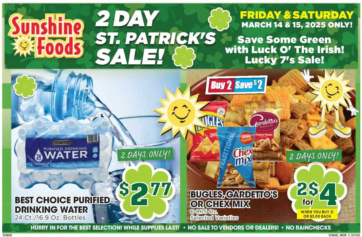 Weekly ad Sunshine Foods 03/12/2025 - 03/18/2025